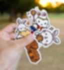 Free sticker weekend ends tonight! Last chance to get 3 free stickers will all orders of $15+