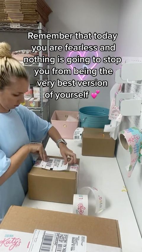 Faith Over Fear 🫶 Found this older video on a scroll in our current order packing room and it made me smile 😊 Can’t wait to share alllll the new and exciting things that I have in store for 2025 💖 Hope this message makes you smile and inspires you today too!!
#spreadlove #loveisbrewing #drinkkatys