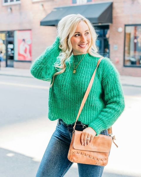 Life is better in a sweater 💚
Tap to shop