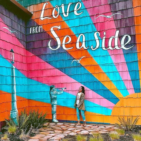 Fell in love with this mural while on our amazing 6 day road trip to the west coast and back.🚗🌊🏔🌲 My soul ABSOLUTELY needed this adventure more than ever.💖 More fun pics to come soon.! 📸 phope16
