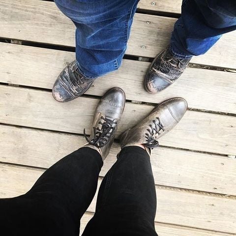 When your boots are on point. 👌 #bedstu #boots #leather