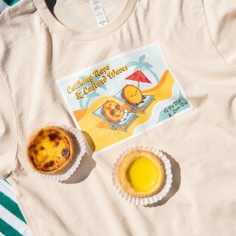 Shop our birthday sale! Use code BDAY-2025 for 15% off your order (ends Sunday). And our newest Custard Waves design is here just in time for the warm summer days ☀️