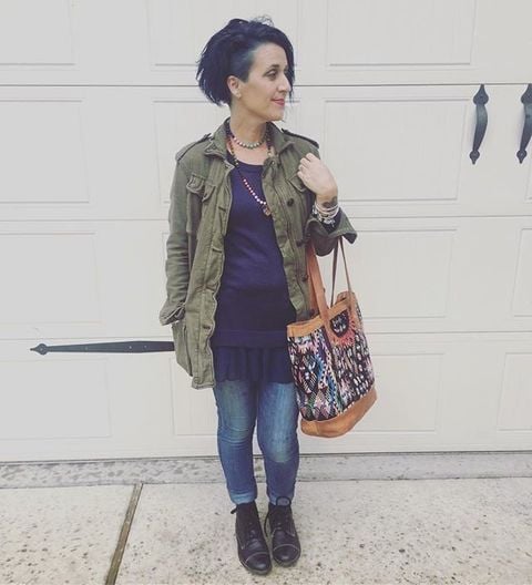I got all #fancy for #datenight with #hubby. Then our sitter had to cancel. So, we are loading the kids in the #nissannv to go gorge on #tacos and #candycorn. #nena #matildajane #bedstu #matildajanetrunkkeeper #bedstuboots #nenaandco #nenatribe #matildajaneclothing #fallfashion
