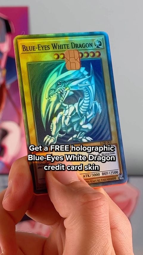 Dragon Ball Goku Kamehameha Holographic Credit Card Holographic Credit Card  Skin – Anime Town Creations