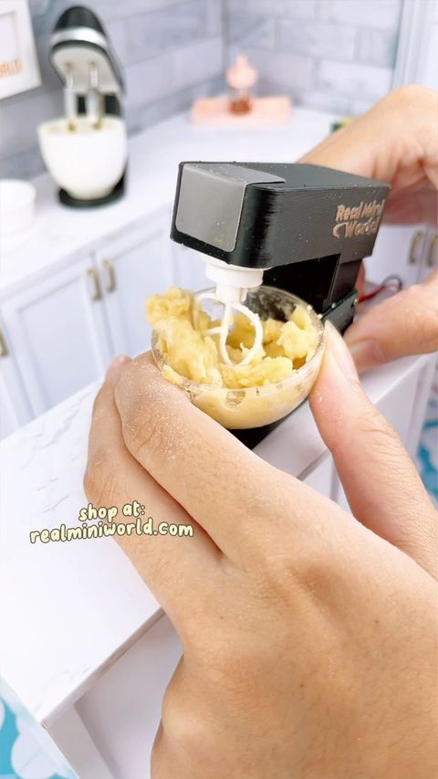 1:12 Miniature Cooking Working Electric Stove: tiny food cooking – Real  Mini World